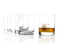 Stölzle Lausitz Verres à Whisky New York Bar Set de 6 320 ml - Verres à Whisky Premium en Cristal pour Scotch, Bourbon & Cocktails - Élégance Intemporelle - Lavables au Lave-Vaisselle