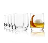 Stölzle Lausitz Verres à Whisky Weinland Lot de 6, 295ml - Verres en Cristal Élégants et Résistants - Idéal pour Whisky, Bourbon ou Cocktails, Compatible Lave-Vaisselle, Fabriqué en Allemagne