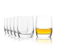 Stölzle Lausitz Verres à Whisky Wine Country Lot de 6, 180 ml - Gobelets à Whisky de Haute Qualité au Design Intemporel - Verres à Whisky en Cristal Sans Plomb - Résistants au Lave-Vaisselle