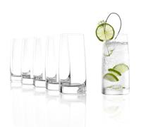 Stölzle Lausitz Verres Highball Experience Lot de 6 480ml - Verres Élégants pour Eau Cocktails & Jus - Verres à Cocktail en Cristal Résistants & Lave-vaisselle Fabriqués en Allemagne