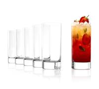 Stölzle Lausitz Verres Long Drink New York Bar Lot de 6, 345 ml - Verres à Eau, Jus & Cocktails - Verres en Cristal de Haute Qualité - Résistants & Compatibles Lave-Vaisselle