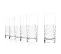 Stölzle Lausitz Verres Longdrink 6 pièces 405 ml - Verres hauts élégants pour eau, jus & cocktails - Verre cristal résistant aux chocs - Compatible lave-vaisselle - Fabriqué en Allemagne