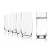Stölzle Lausitz Verres Longdrink Weinland Lot de 6, 390ml - Verres en Cristal Élegants pour Cocktails, Boissons, Eau & Jus - Lavables au Lave-vaisselle & Résistants