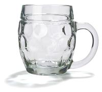 Stölzle - Set de 6 chopes à bière Tübinger avec surplus, 0,5 l, chope à bière stable de 0,5 l, lavable au lave-vaisselle