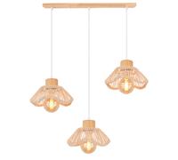 Stoex lustre suspension osier - Beige