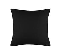Stof - Coussin - Modèle Copenhague - Noir - 50x50 cm - 100% Polyester