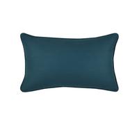 Stof - Coussin - Taille 30 x 50 x 15 cm - 100% Coton - Couleur Emeraude - Modèle Oxford - Satin de Coton - Qualité exceptionnelle - Epaisseur idéale - Doux au Toucher et élégant