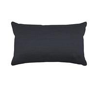 Stof - Coussin - Taille 30x50 cm - 100% Polyester - Couleur Charbon - Modèle Bea - Épaisseur Idéale - Confortable et Élégant - Agréable au Toucher