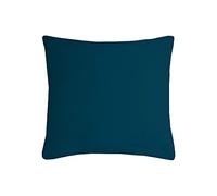 Stof - Coussin - Taille 40x40 cm - 100% Polyester - Couleur Canard - Modèle Nelson - Épaisseur Idéale - Confortable et Élégant - Agréable au Toucher