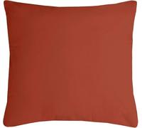 Stof - Coussin - Taille 60x60 cm - 100% Polyester - Couleur Terracotta - Modèle Nelson - Épaisseur Idéale - Confortable et Élégant - Agréable au Toucher