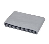 STOF - Drap Plat -Taille 240x300 cm - 100% Coton certifié Oeko-Tex - Couleur Souris - Modèle Eden - Linge de Lit pour Maison - Doux et Confortable