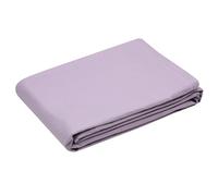 STOF - Drap Plat - Taille 240x300 cm - Qualité Percale de Coton - 100% Coton certifié Oeko-Tex - Couleur Parme - Modèle Elysée - Linge de lit pour Maison - Doux et Confortable