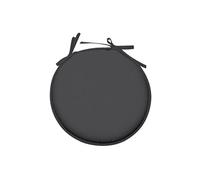 STOF Galette de chaise Anthracite ronde en polyester - 40 x 40 cm