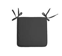 Stof - Galette de Chaise - Taille 38x38 cm - 100% Polyester - Couleur Anthracite - Modèle Nelson - Qualité Exceptionnelle - Confortable et Élégant - Facile d'entretien