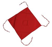 Stof - Galette de Chaise - Taille 40x40 cm - 100% Polyester - Couleur Rouge - Modèle Nelson - Qualité Exceptionnelle - Confortable et Élégant - Facile d'entretien