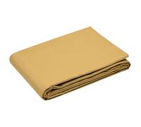 STOF - Housse de Couette - Taille 240x220 cm - Qualité Percale de Coton - 100% Coton certifié Oeko-Tex - Couleur Moutarde - Modèle Elysée - Linge de lit pour Maison - Lit Double - 2 Personnes