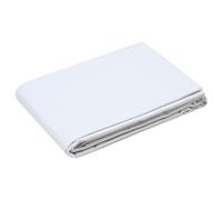 STOF - Housse de Couette - Taille 240x220 cm - Qualité Percale de Coton - 100% Coton certifié Oeko-Tex - Couleur Blanc - Modèle Elysée - Linge de lit pour Maison - Lit Double - 2 Personnes