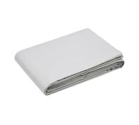 STOF - Housse de Couette - Taille 240x220 cm - Qualité Percale de Coton - 100% Coton certifié Oeko-Tex - Couleur Lin - Modèle Elysée - Linge de lit pour Maison - Lit Double - 2 Personnes