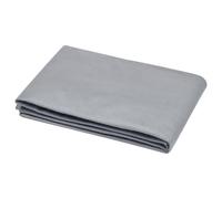 STOF - Housse de Couette -Taille 260x240 cm - 100% Coton certifié Oeko-Tex - Couleur Souris -Modèle Eden - Linge de Lit pour Maison - Idéal lit Double Queen Size ou King Size - 2 Personnes