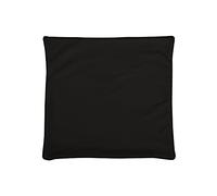 Stof - Housse de Coussin - Taille 40x40 cm - 100% Polyester - Couleur Noir - Modèle Doudou - Linge de Lit pour Maison - Lavage à 30° - Qualité exceptionnelle