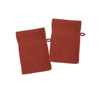 Stof Lot de 2 Gants de Toilette 15 x 21 cm Laguna Terracotta