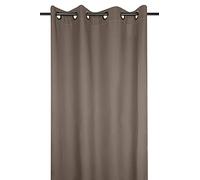 Stof Lovely CASA R64689003 Nelson Rideau Œillets Polyester Taupe 240 x 135 cm
