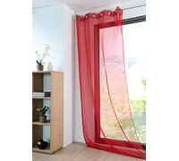 Stof - Monna Voilage Polyester Rouge 280 x 140 cm