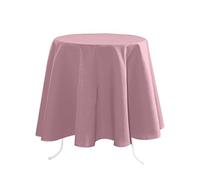 Stof - Nappe - Taille 145x240 cm - 100% Polyester - Couleur Poudre - Modèle Nelson - Rectangulaire - Linge de Table - Lavable 30° - Qualité Exceptionnelle