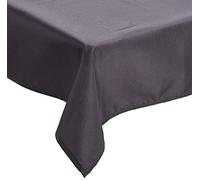 Stof - Nappe - Taille 180x180 cm - 100% Polyester - Couleur Anthracite - Modèle Nelson - Rectangulaire - Linge de Table - Lavable 30° - Qualité Exceptionnelle