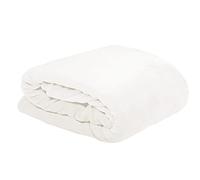 Stof - Plaid - Taille 220x180 cm - 100% Polyester - Couleur Ecru - Modèle Doudou - pour Canapé ou Chambre - Idéal Toutes pièces