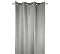 STOF - Rideau à œillets,Taille 140 x 260 cm, 100% Coton, Couleur Sauge, Modèle Oxford, Satin de Coton, Qualité exceptionnelle, Très élégant et Doux au Toucher, 8 œillets, Pose Facile