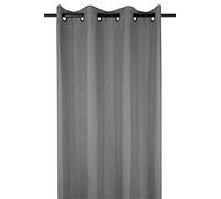 Stof - Rideau Bea à Œillets Polyester Anthracite 260 x 140 cm