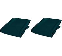Stof Rideau Œillets pour Salon ou Chambre-Bleu, Vert Taille 135 x 240-Rideau de Fenêtre ou Parfait pour Dressing-Décoration Maison-100, 100% Polyester, Nelson Canard, 240x135 cm (Lot de 2)