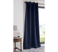 Stof - Rideau - Modèle Notte - Marine - 140x280 cm - 100% Polyester