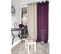 Stof - Rideau Night OCCULTANT 135X260 100% PE 100% Coton Macaron 135 x 260 cm