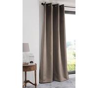 Stof - Rideau Occultant - Modèle Notte - 100% Polyester - Coloris Lin - 280 x 140 cm