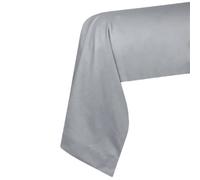 STOF - Taie de traversin -Taille 45x185 cm - 100% Coton certifié Oeko-Tex - Excellente qualité - Couleur Souris -Modèle Eden - Linge de Lit pour Maison - Doux et Confortable - Unisexe - Mixte