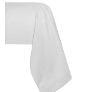 STOF - Taie de traversin - Taille 45x185 cm - Qualité Percale de Coton - 100% Coton certifié Oeko-Tex - Couleur Lin - Modèle Elysée - Linge de lit pour Maison