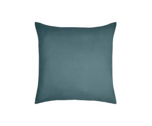 STOF - Taie d'oreiller -Taille 63x63 cm - 100% Coton certifié Oeko-Tex - Excellente qualité - Couleur Eucalyptus -Modèle Eden - Linge de Lit pour Maison - Doux et Confortable - Unisexe - Mixte