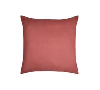 STOF - Taie d'oreiller -Taille 63x63 cm - 100% Coton certifié Oeko-Tex - Excellente qualité - Couleur Grenache -Modèle Eden - Linge de Lit pour Maison - Doux et Confortable - Unisexe - Mixte