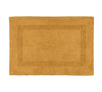 Stof - Tapis d'Intérieur - Taille 50x80 cm - 100% Coton - Couleur Curry - Modèle Softness - Idéal dans Toutes Les pièces de la Maison - Lavable - Doux et Confortable
