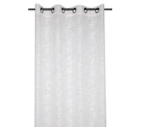 Stof - Voile 135 x 260 cm-Ontario-Blanc, Polyester, Standard