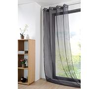 Stof - Voile - Modèle Monna - Anthracite - 140x280 cm - 100% Polyester