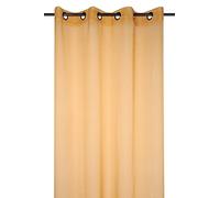 Stof - Voile - Modèle Monna - Moutarde - 140x280 cm - 100% Polyester