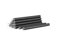 STOFF Nagel Bougies Nagel ensemble de 12 Anthracite