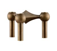 STOFF Nagel Chandelier Nagel Bronzed brass