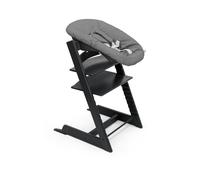 Stokke - Pack Chaise haute Tripp Trapp Hêtre + Baby Set + Newborn set - Noir / Anthracite