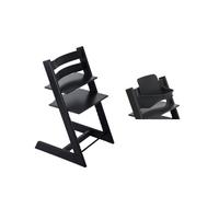 Stokke - Pack Chaise haute Tripp Trapp® Hêtre + baby set - Noir