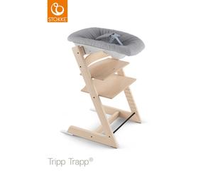 Stokke - Transat Newborn Set chaise haute Tripp Trapp avec suspension pour jouet - Gris