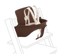 Stokke Tripp Trapp Ensemble bébé 6-36 mois Marron chaud | De la chaise à la chaise haute en une seule étape, pour bébés et tout-petits, soutien ergonomique, harnais réglable à 5